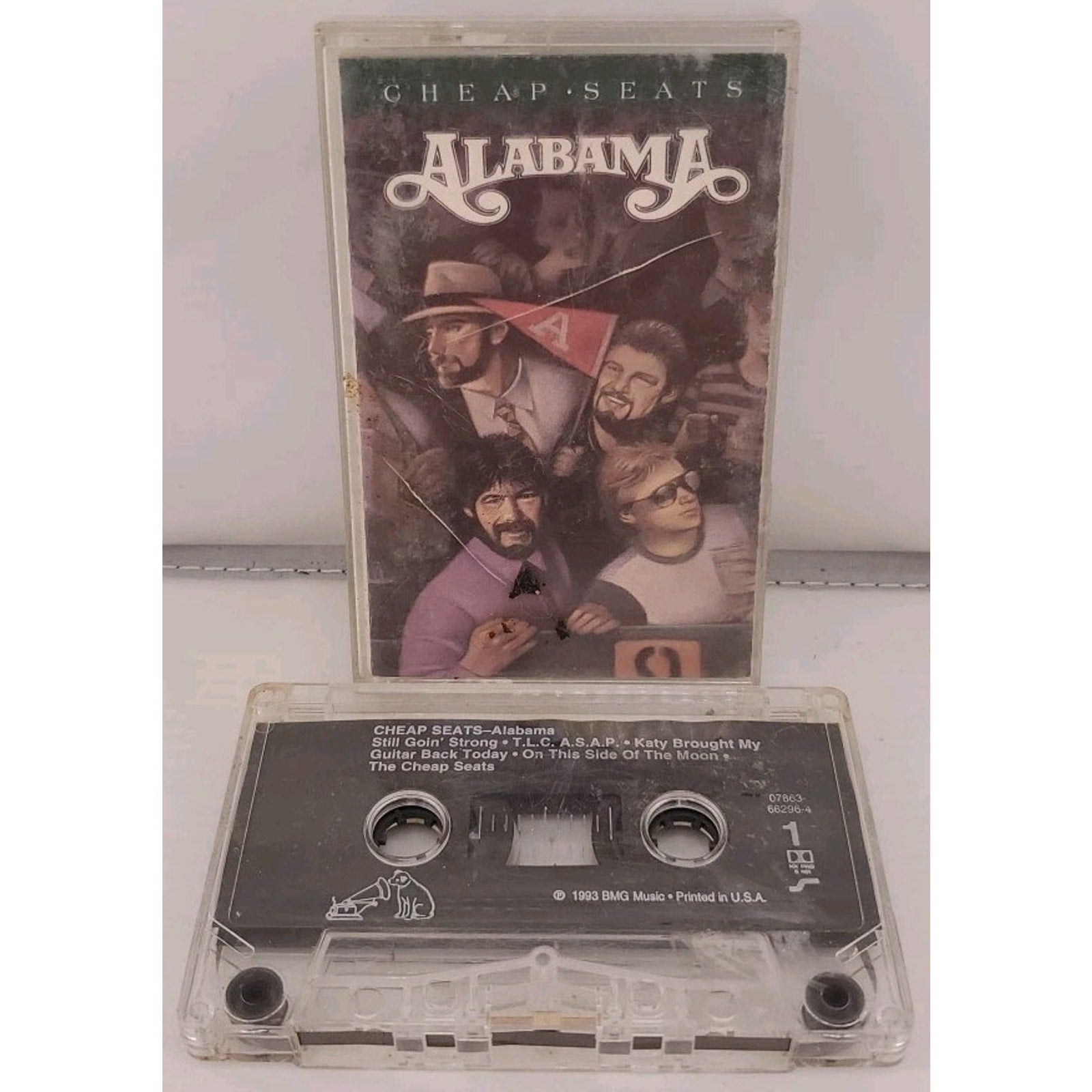 Cheap Seats by Alabama (Cassette, RCA Records)