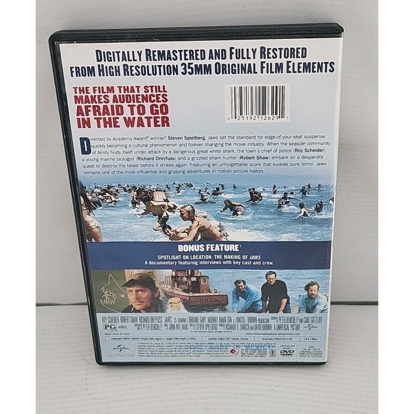 Jaws (DVD, 1975)