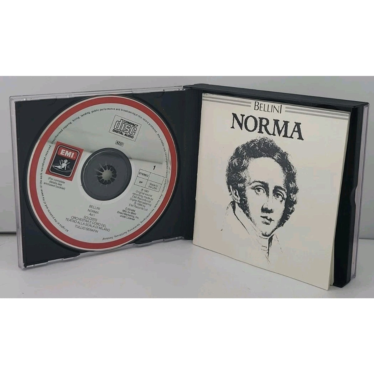 Bellini: Norma - Maria Callas - Set of 3 Audio CDs & 70 Page Booklet