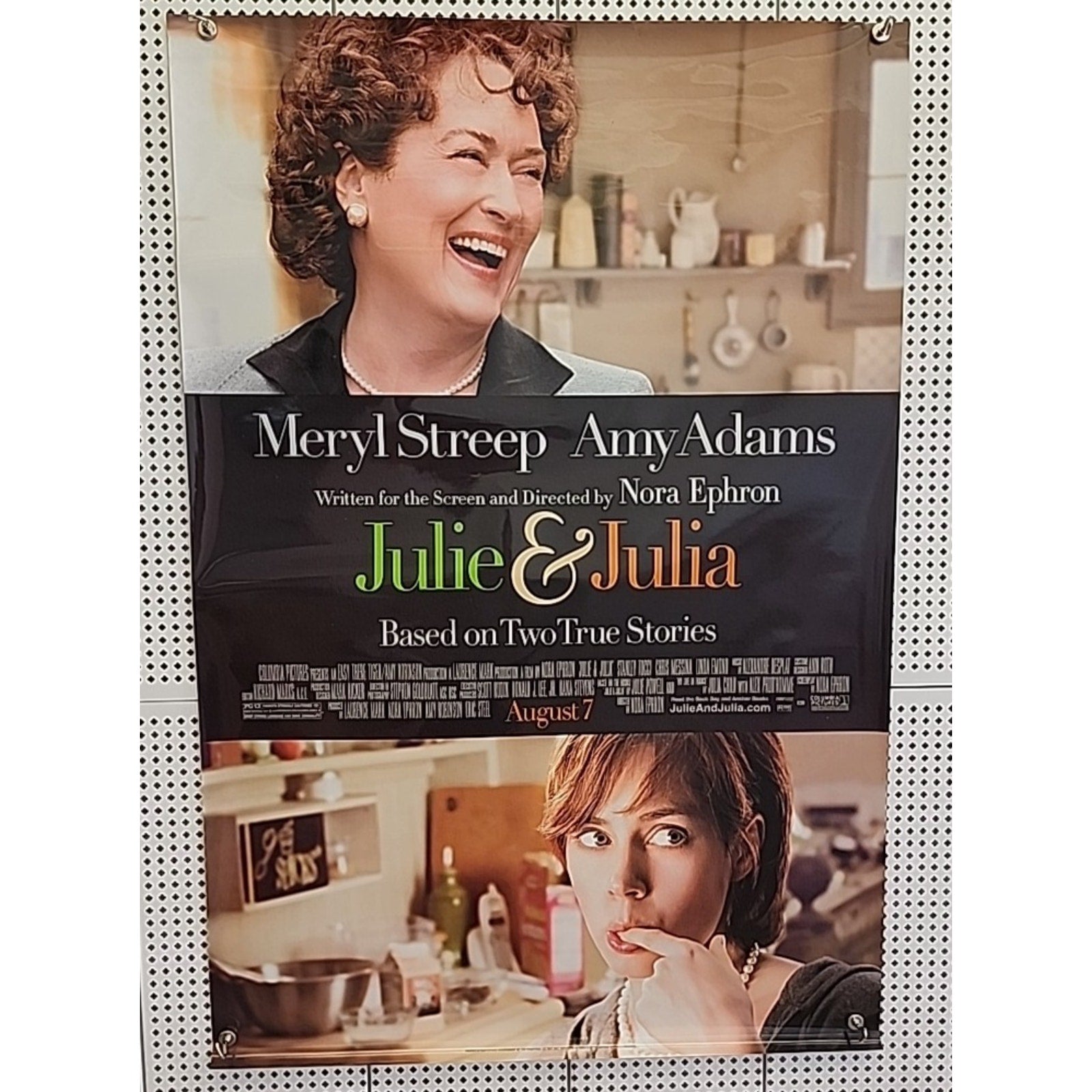 Julie & Julia 27X40 Double Sided Movie Poster