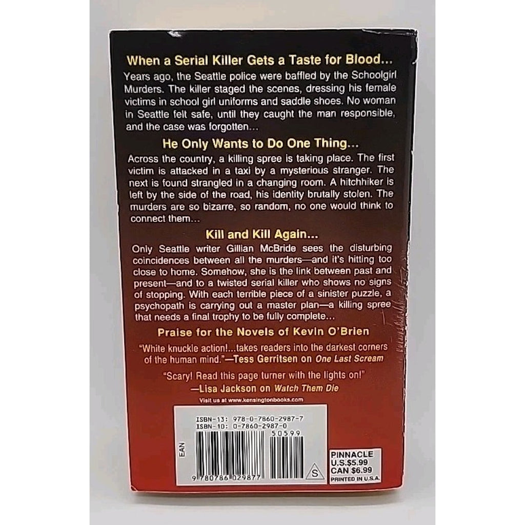 Killing Spree by Kevin O'Brien (2012, Uk- a Format Paperback)