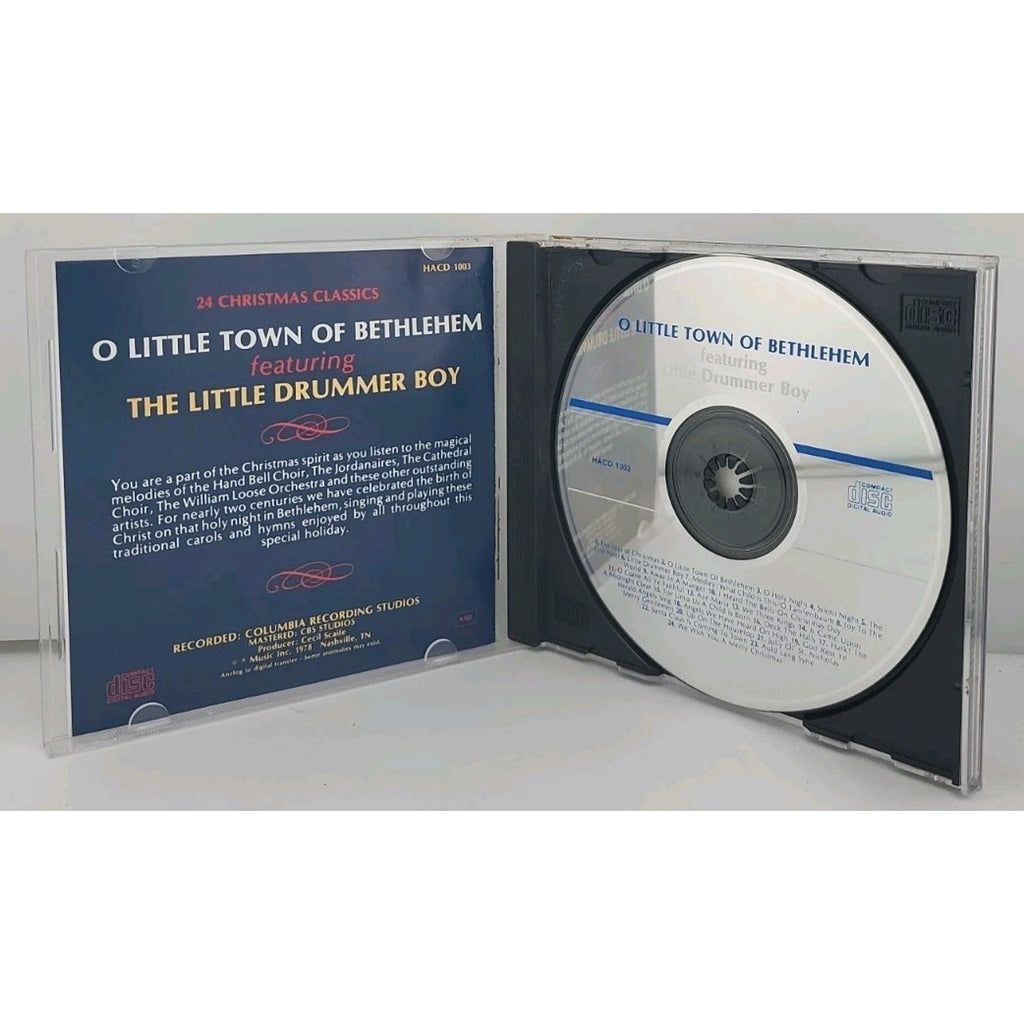 O Little Town of Bethlehem Featuring the Little Drummer Boy CD Album
