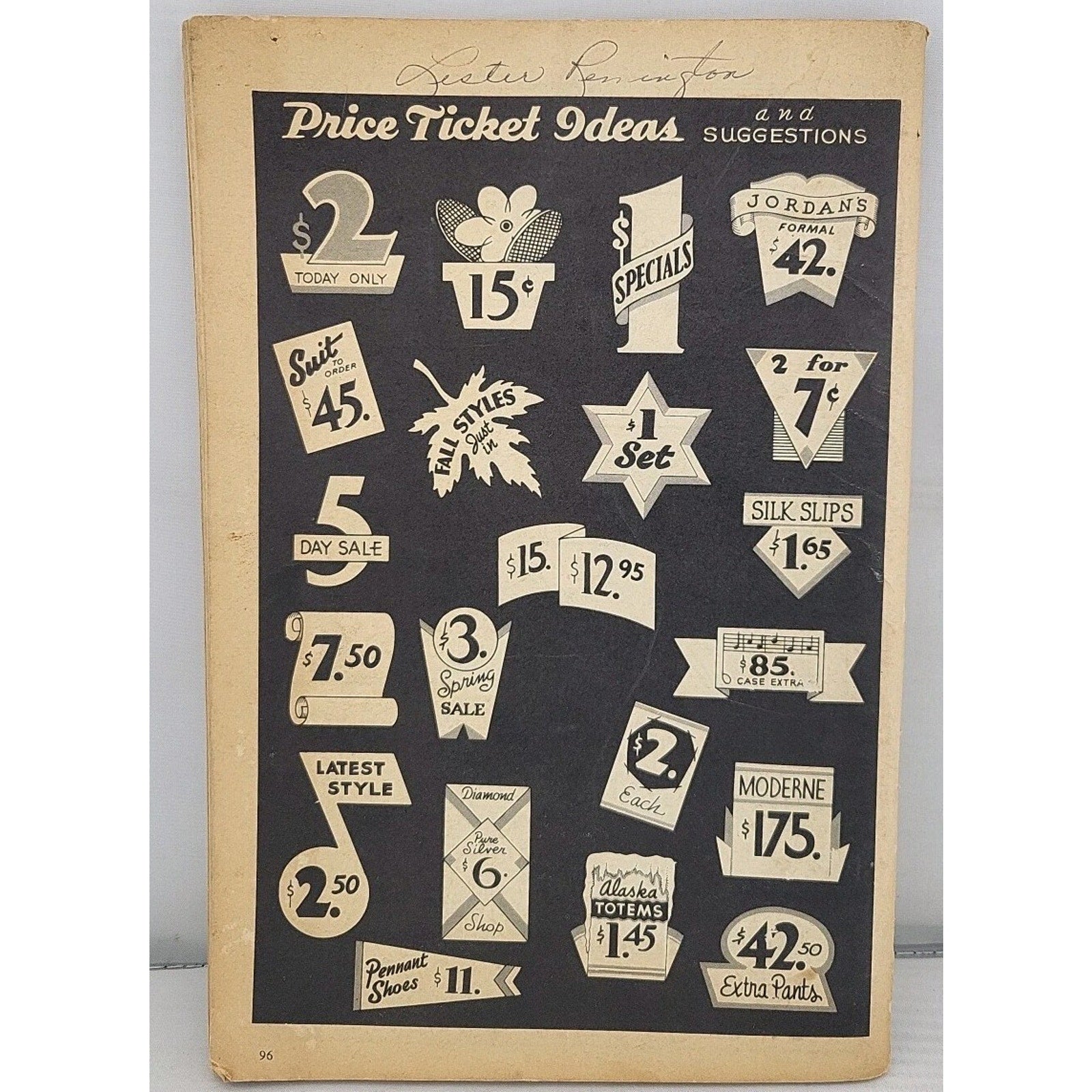 Speedball Tools For Lettering Published by Hunt Pen Co. of Camden, 1956 Book