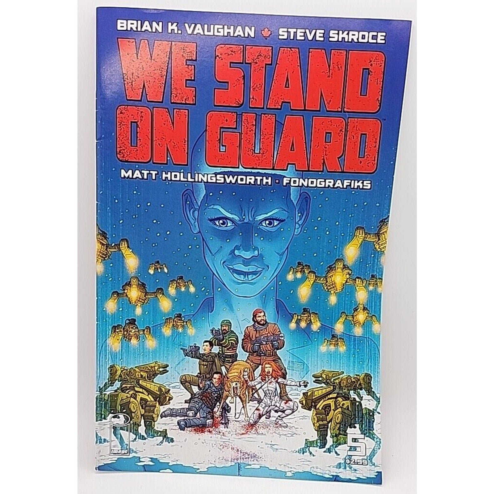 We Stand On Guard #5 - Nov 2015 - Image Comics