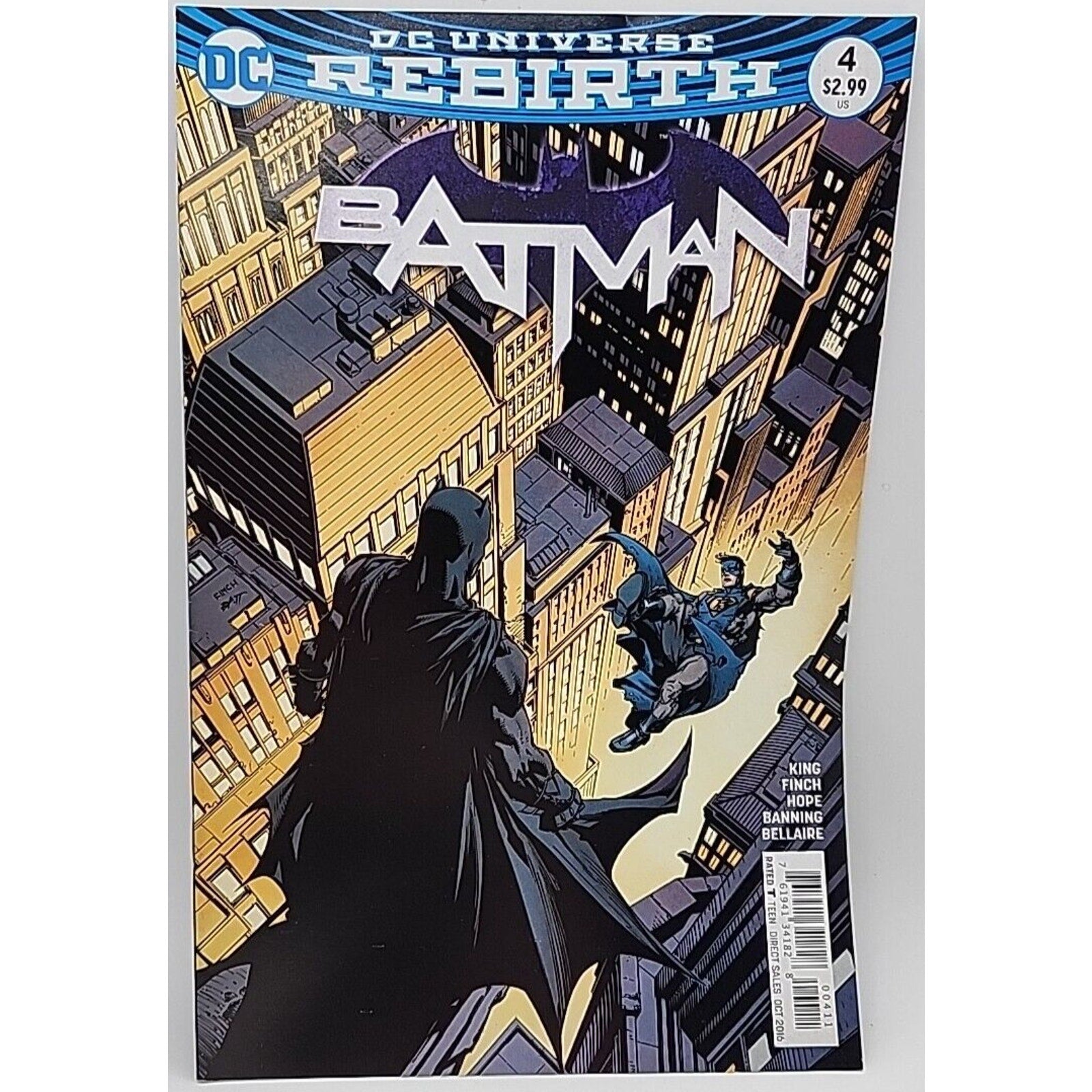 Batman #4 (DC Comics Early October 2016)