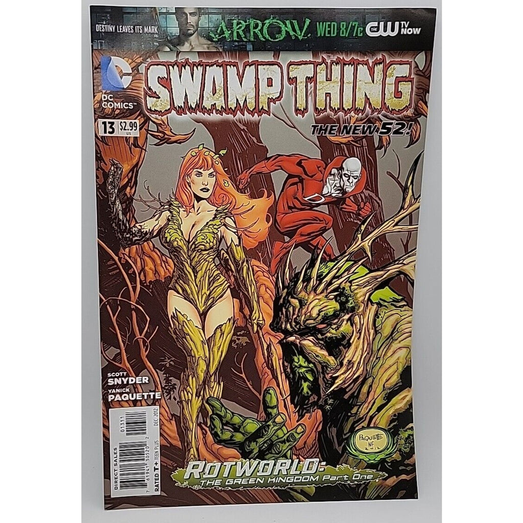 The New 52! Swamp Thing #13 - Rotworld: The Green Kingdom Part One-December 2012