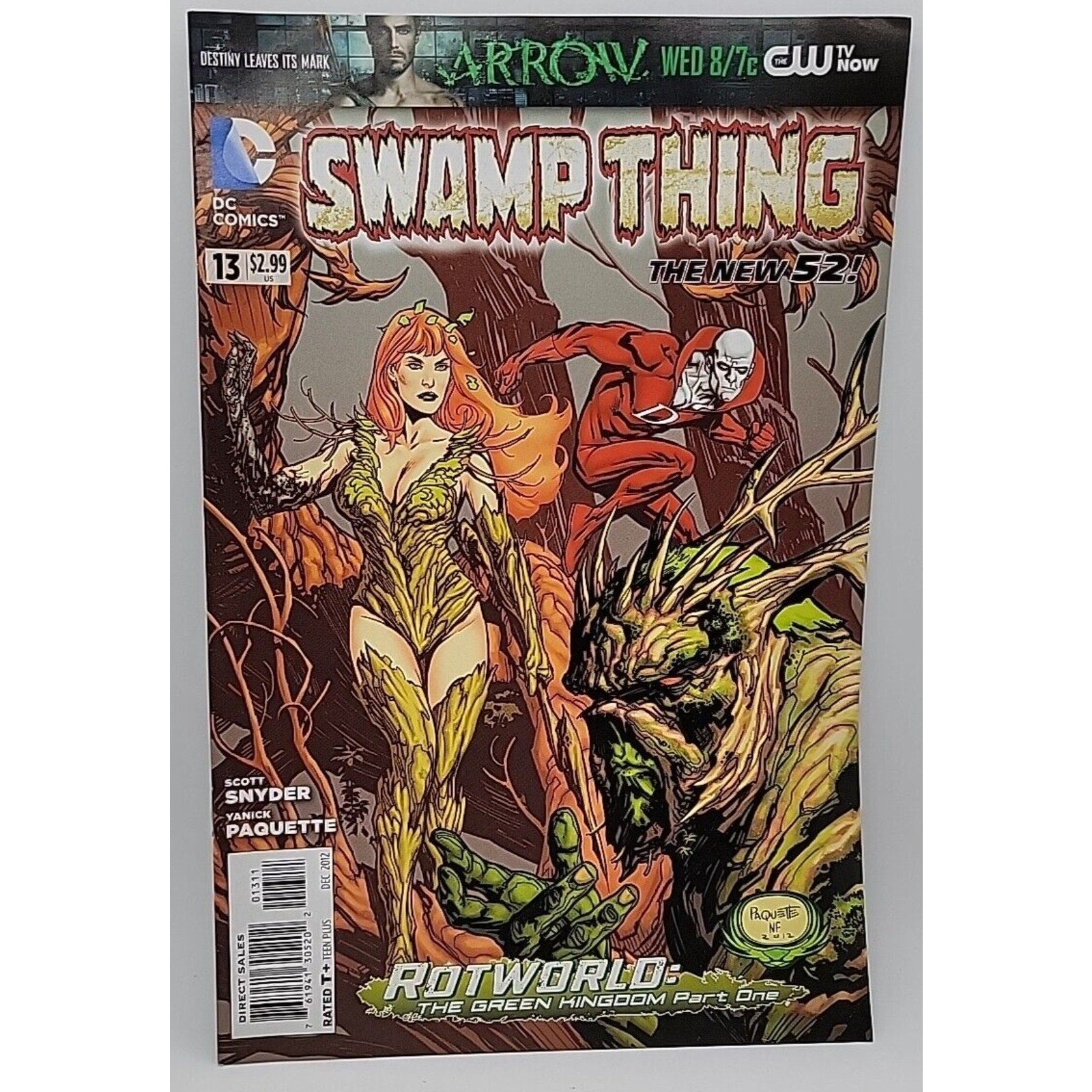 The New 52! Swamp Thing #13 - Rotworld: The Green Kingdom Part One-December 2012