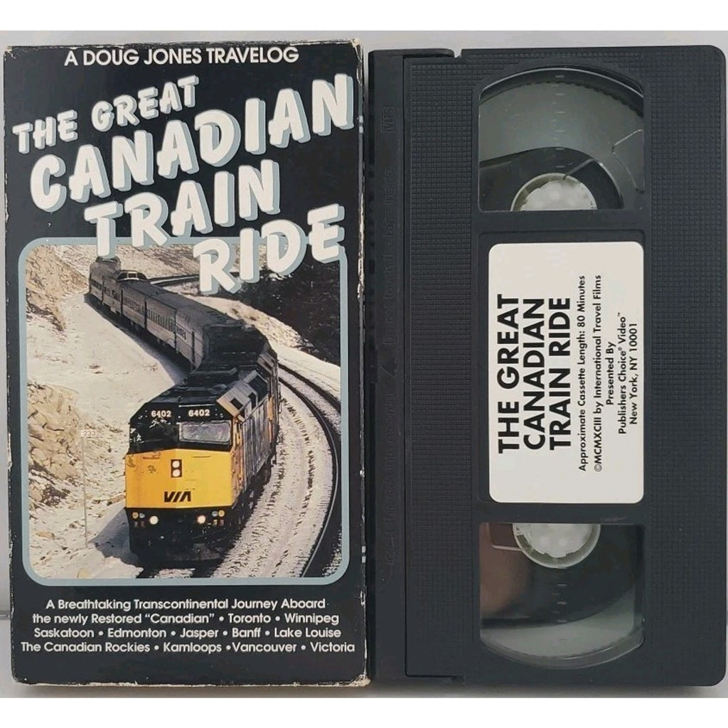 The Great Canadian Train Ride (VHS)