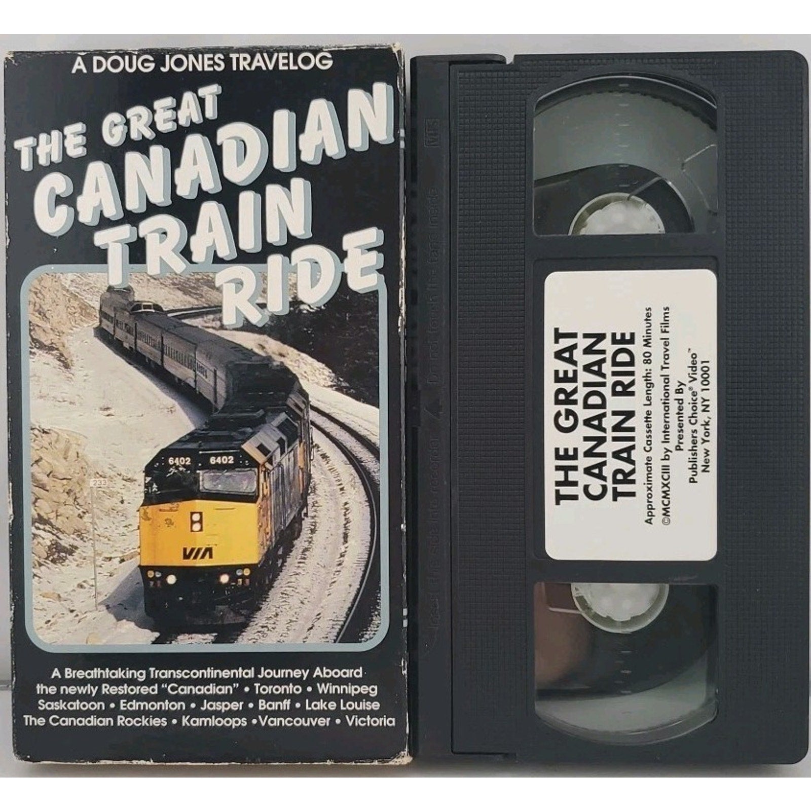 The Great Canadian Train Ride (VHS)