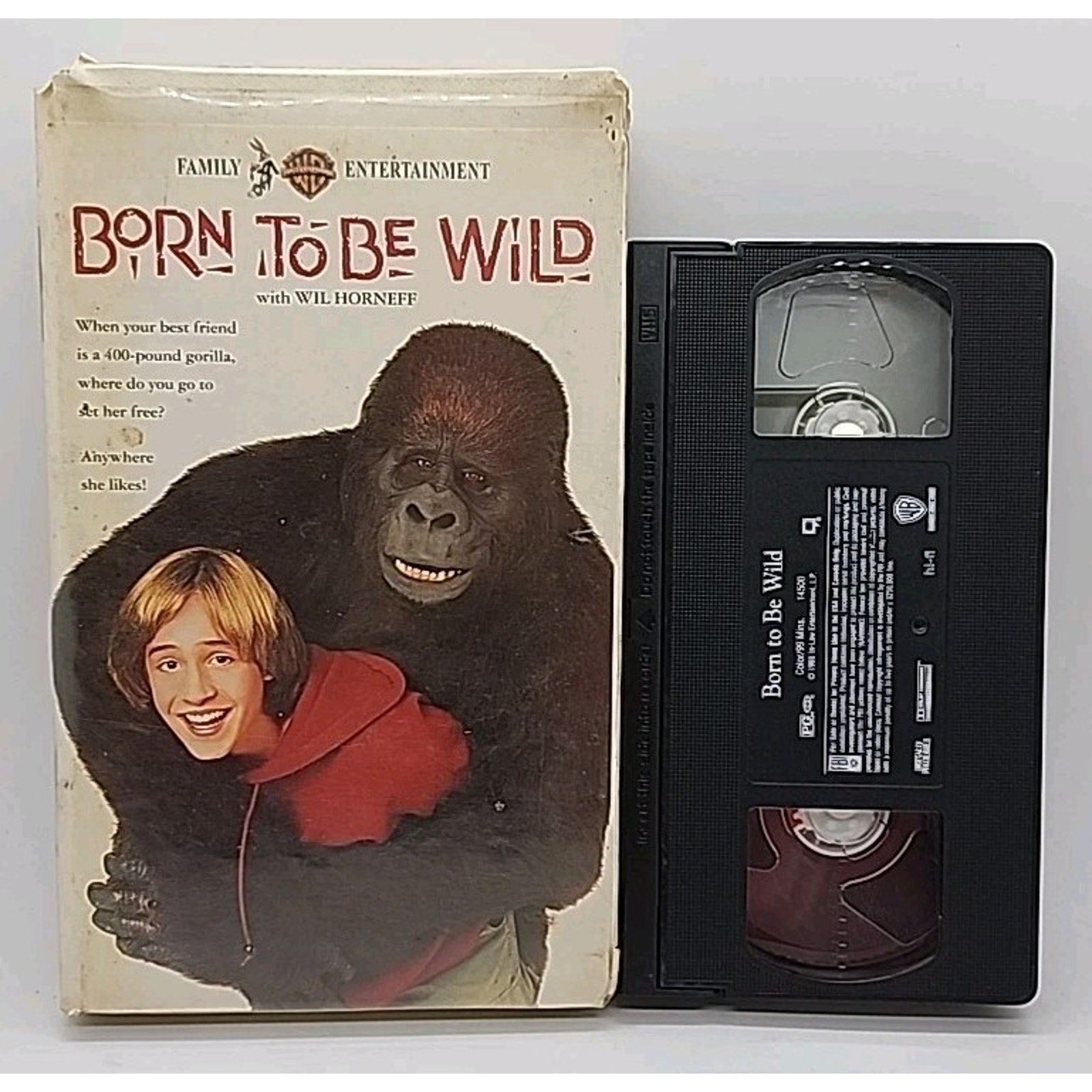 Born to Be Wild (VHS, 1995, Clam Shell)
