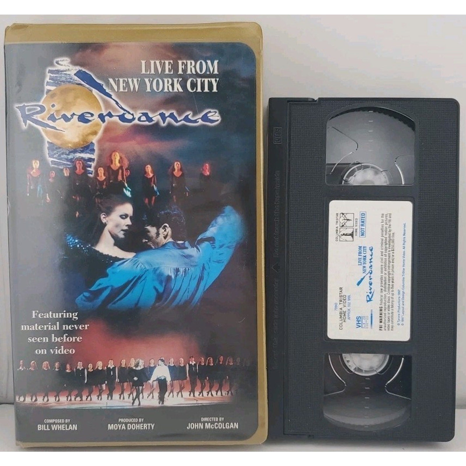 Riverdance - Live From New York City (VHS, 1998, Clam Shell Case)