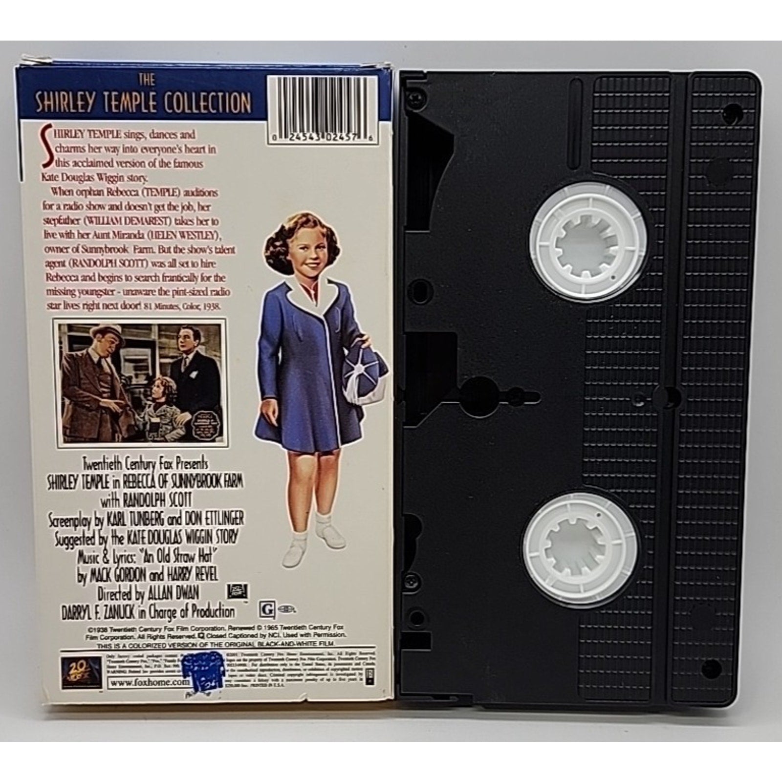 Rebecca of Sunnybrook Farm (VHS, 1938)