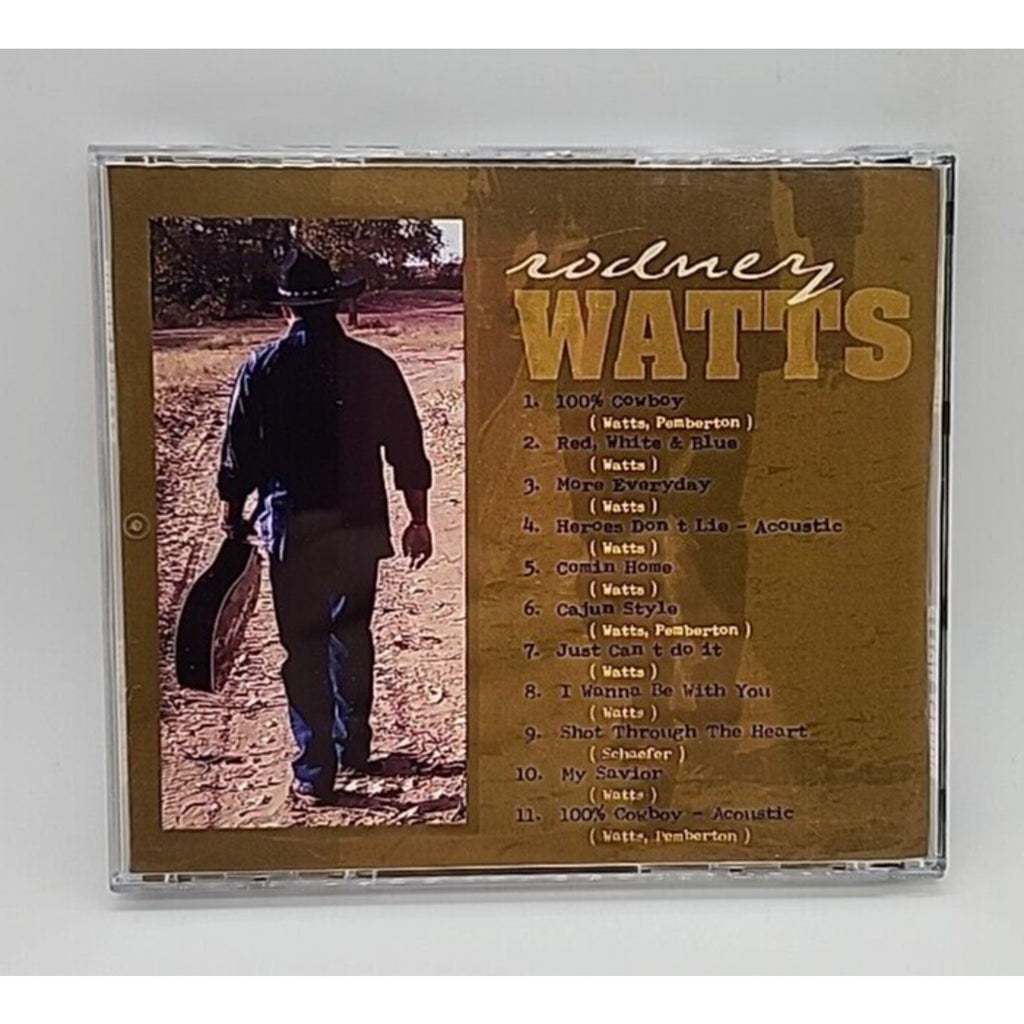 Rodney Watts 100% Cowboy (CD)