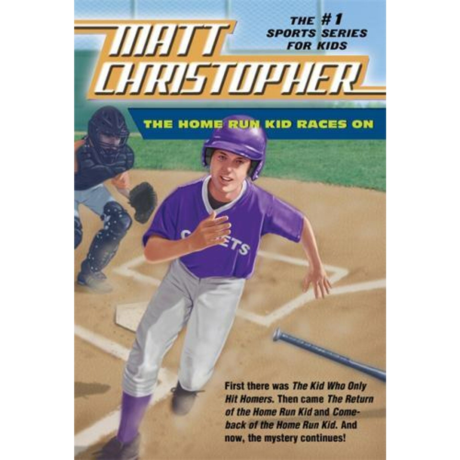 The Home Run Kid Races On by Matt Christopher (2010, Trade Paperback)