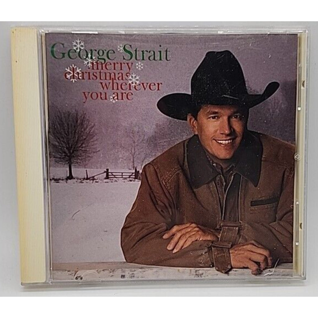 Merry Christmas Wherever You Are by George Strait (CD, Sep-1999, MCA Nashville)