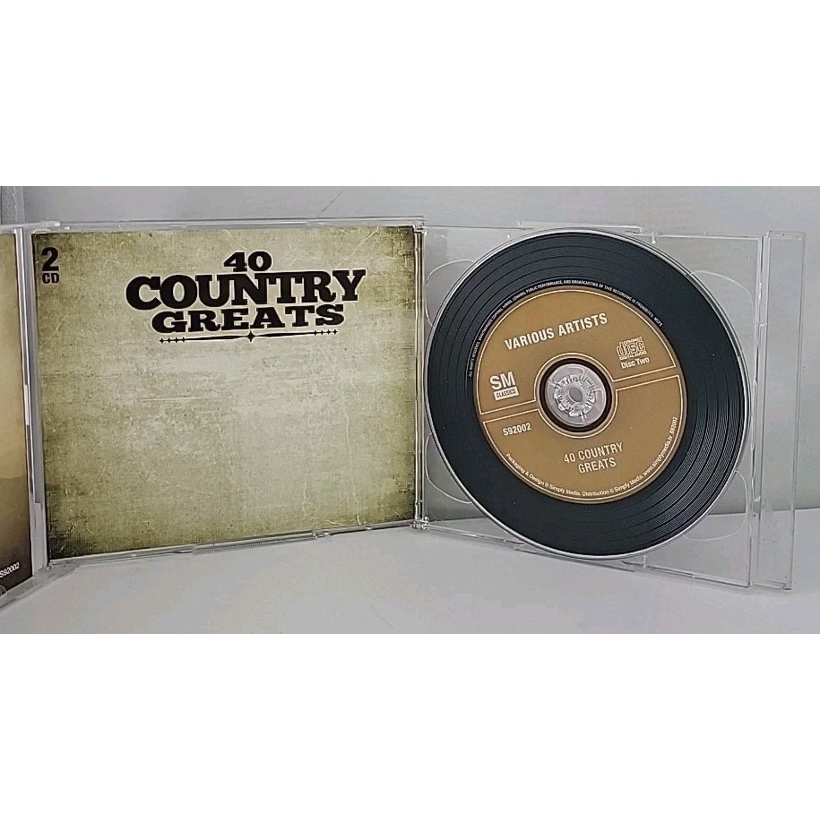 40 Country Greats By Various Artists (2 CD Set)