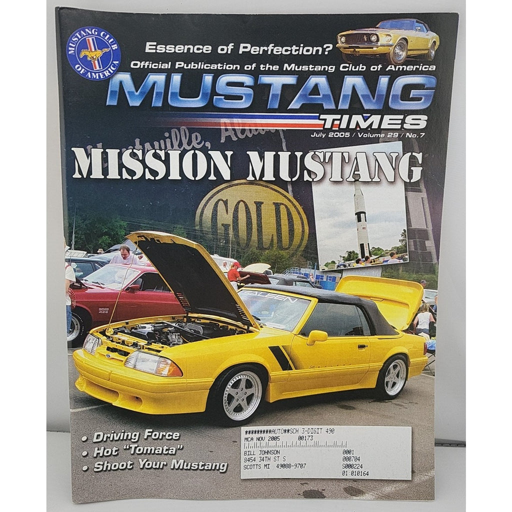 Mustang Times July 2005 Volume 29 #7