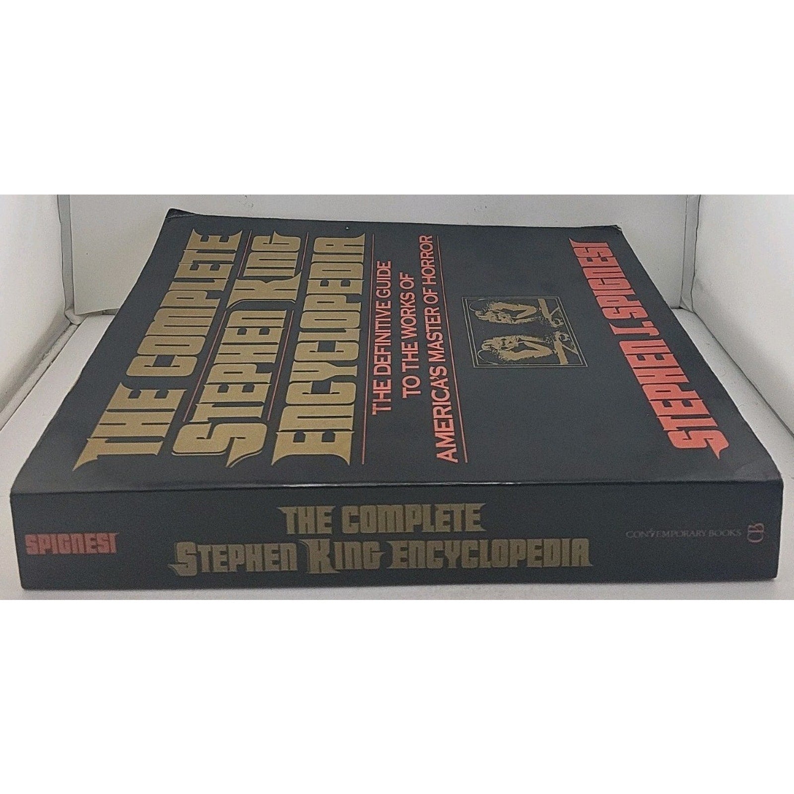 Complete Stephen King Encyclopedia by Stephen J. Spignesi (1993, Trade...
