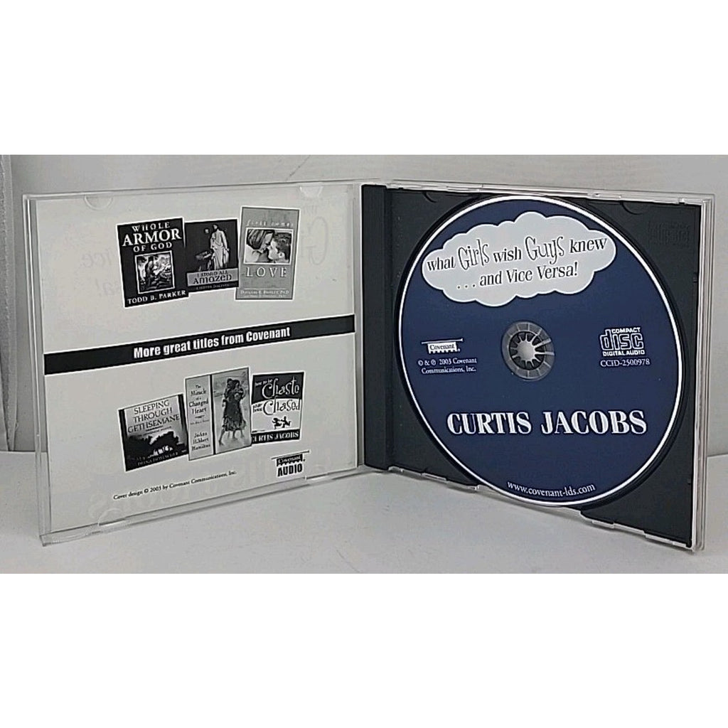 What Girls Wish Guys Knew, and Vice Versa by Curtis Jacobs (2004, CD)