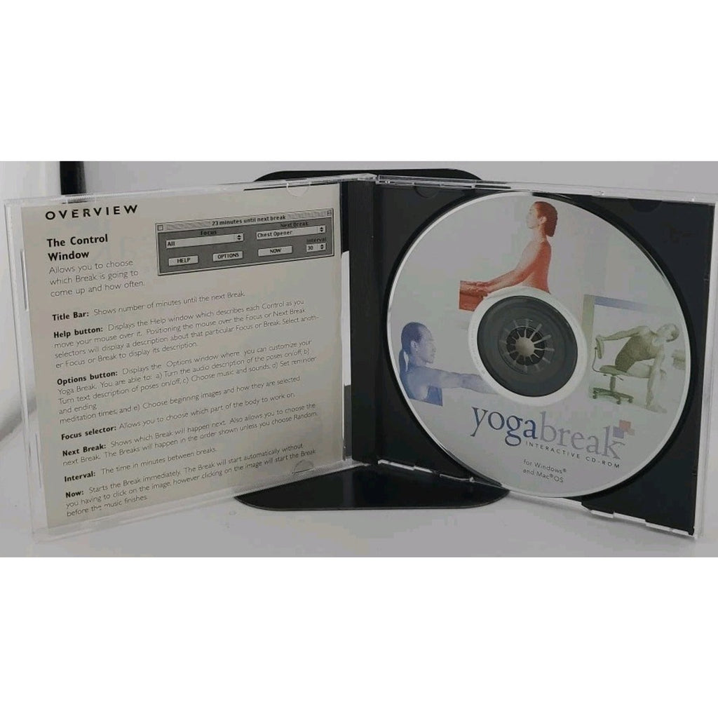 CD Yoga Break Interactive CD-Rom