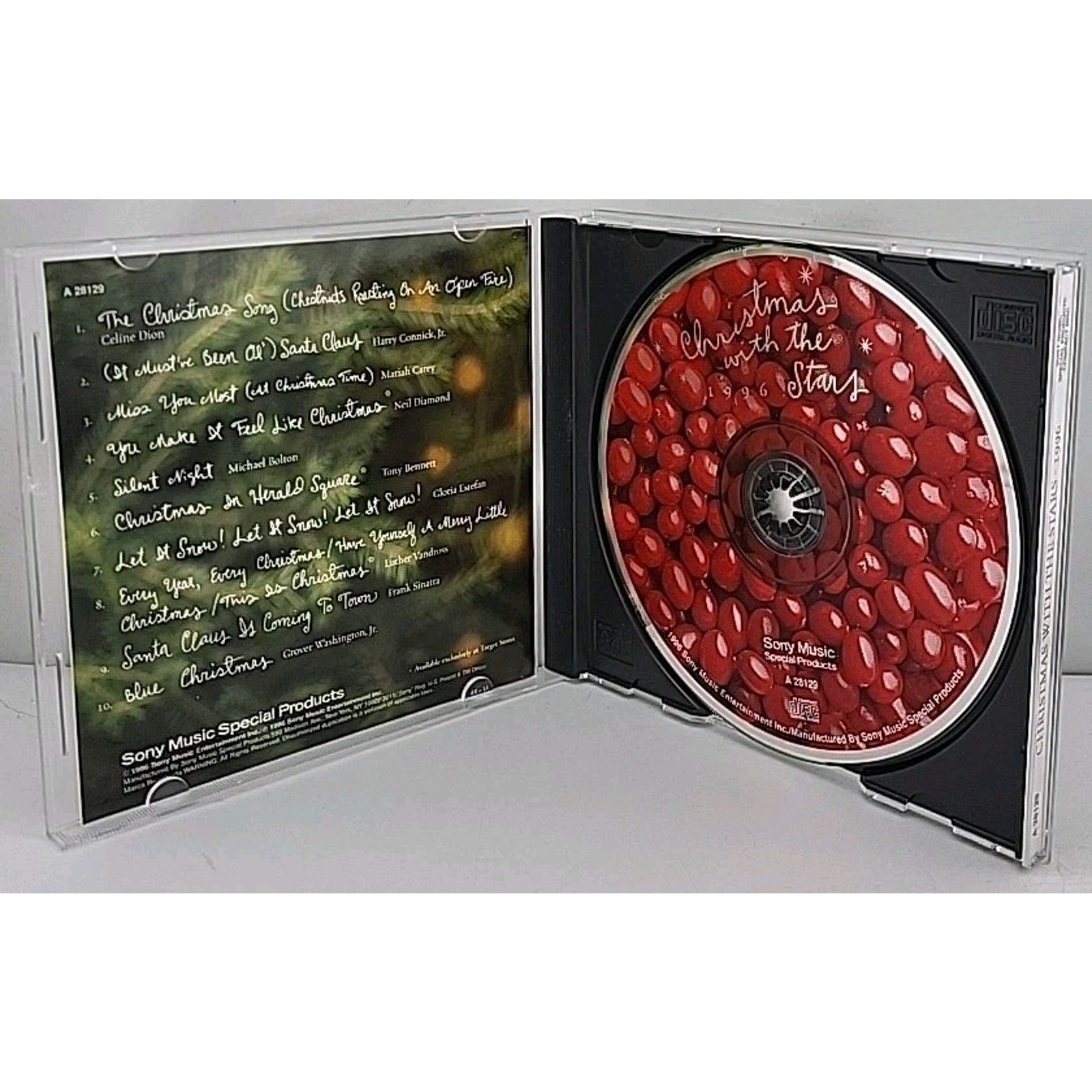 Christmas With The Stars 1996 Celine Dion Mariah Carey Michael Bolton CD5