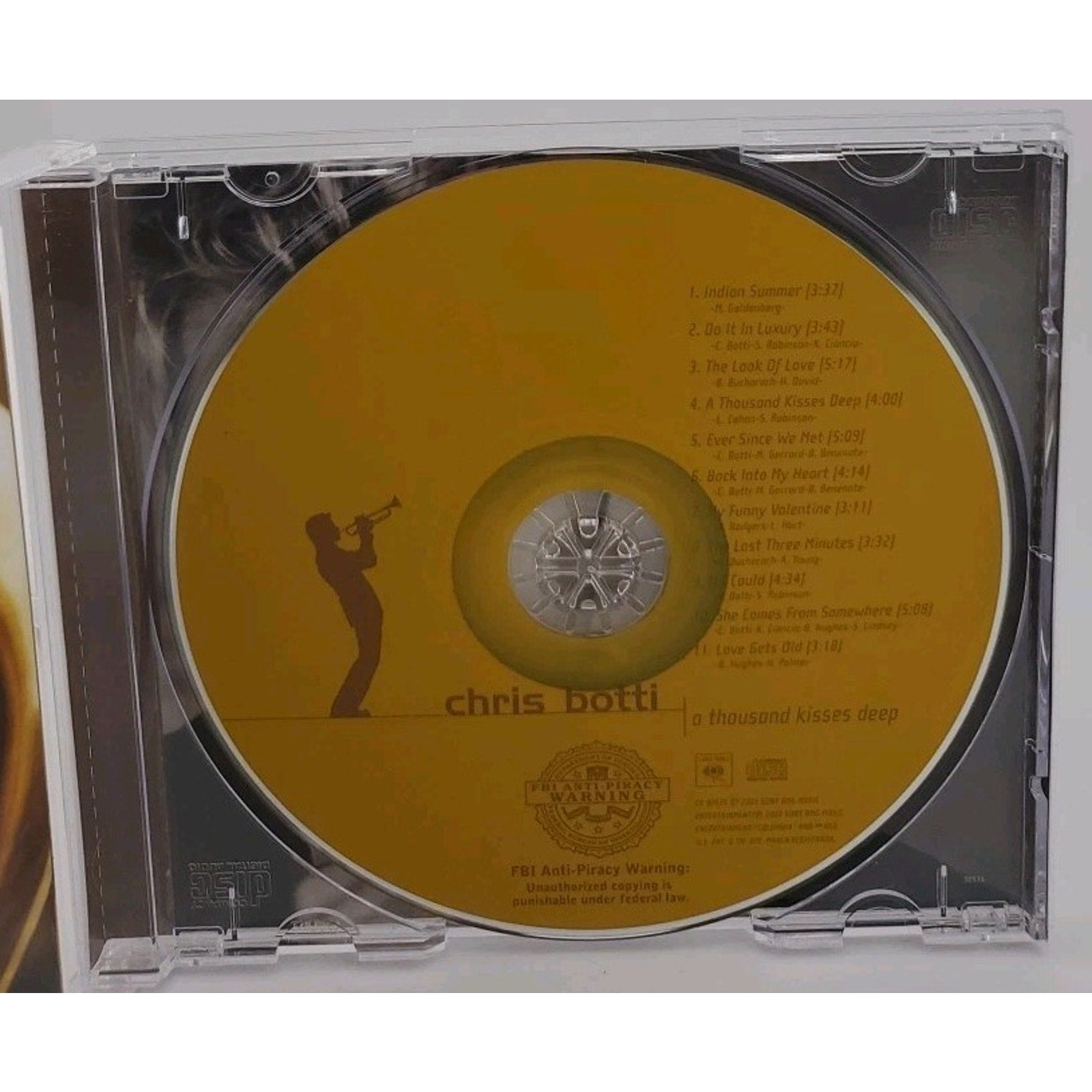 A Thousand Kisses Deep by Chris Botti (CD, Sep-2003, Columbia (USA))