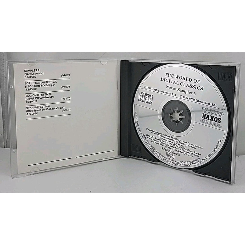 Naxos the World of Digital Classics Sampler 3 CD