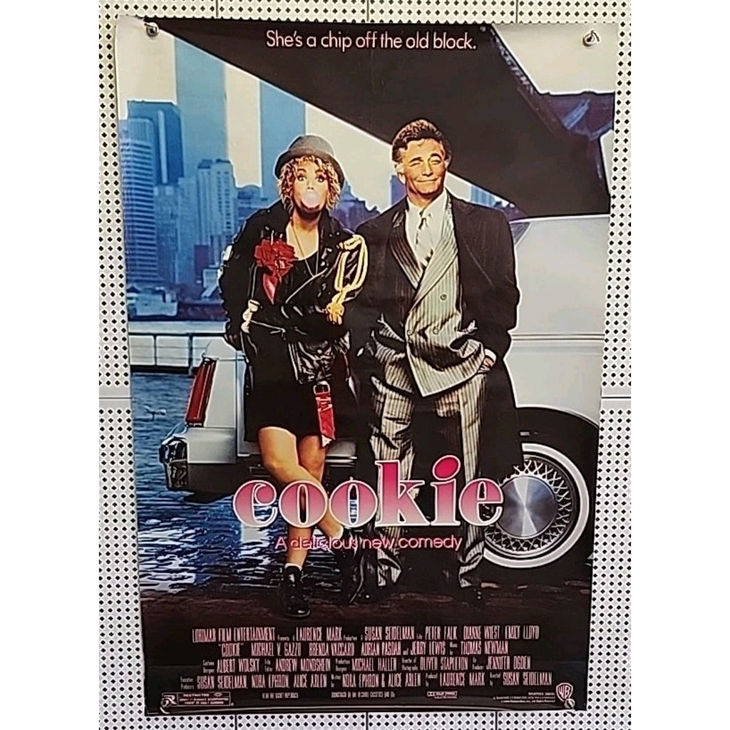 Cookie - Original Movie Poster - 27x40 - 1989 Peter Falk