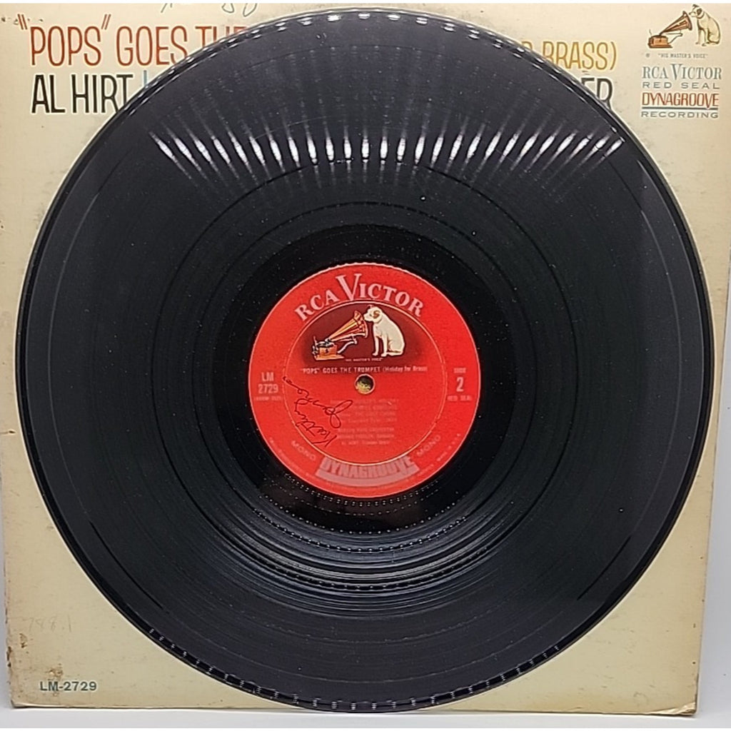 Al Hirt Pops Goes the Trumpet (Holiday for Brass) 1964 Jazz RCA Victor (Record)