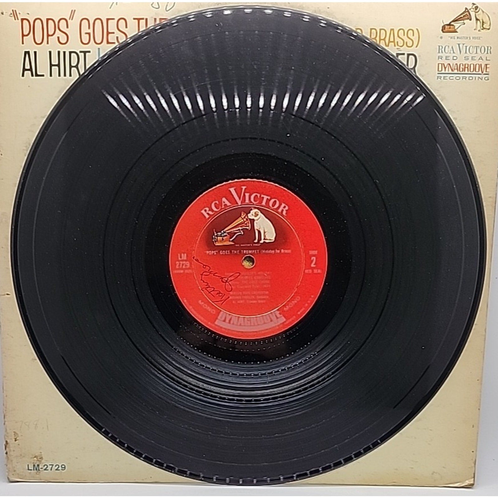 Al Hirt Pops Goes the Trumpet (Holiday for Brass) 1964 Jazz RCA Victor (Record)