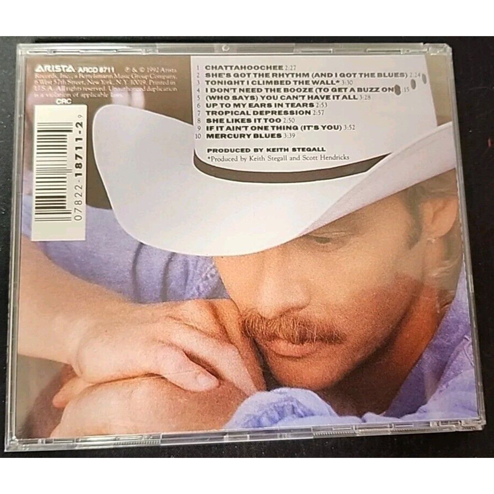 Alan Jackson A Lot About Livin' (And A Little 'Bout Love) CD 1992 Arista County