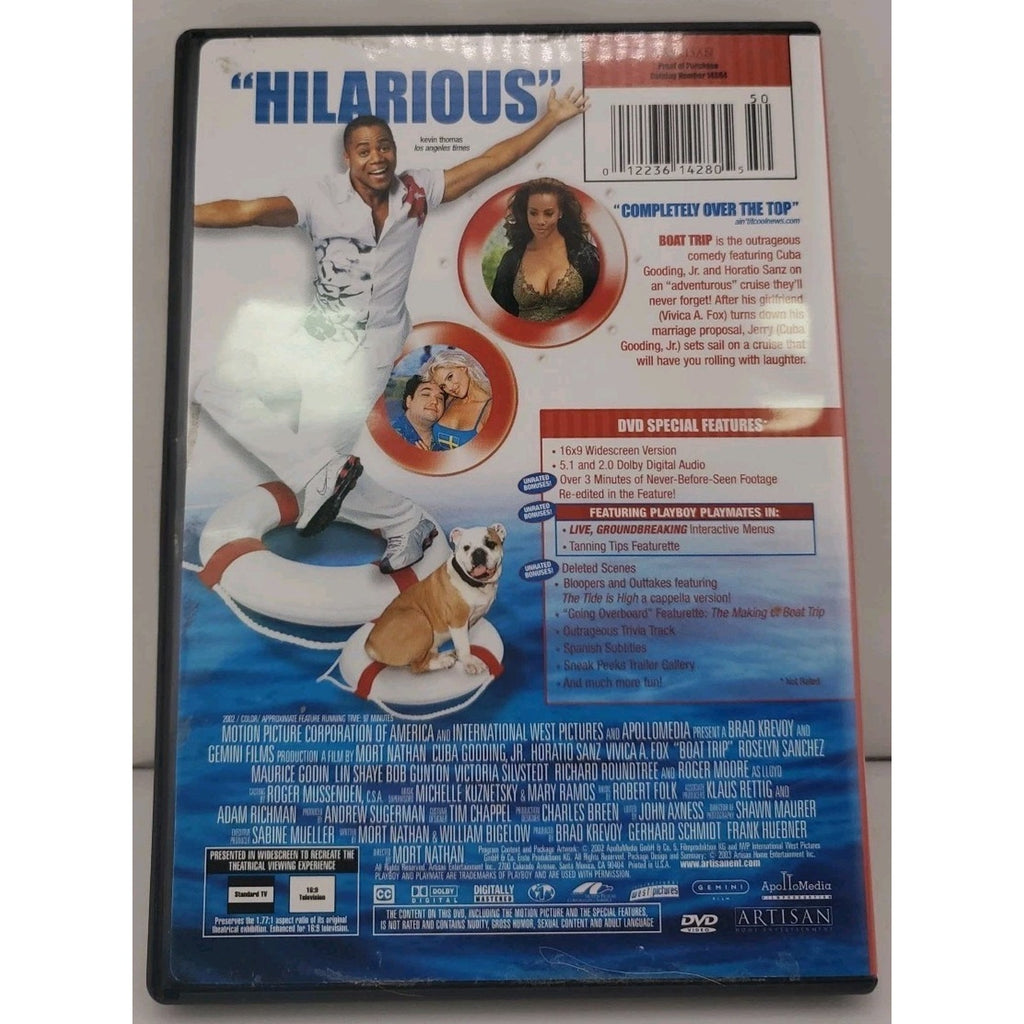 Boat Trip (DVD, 2003, Unrated Version)