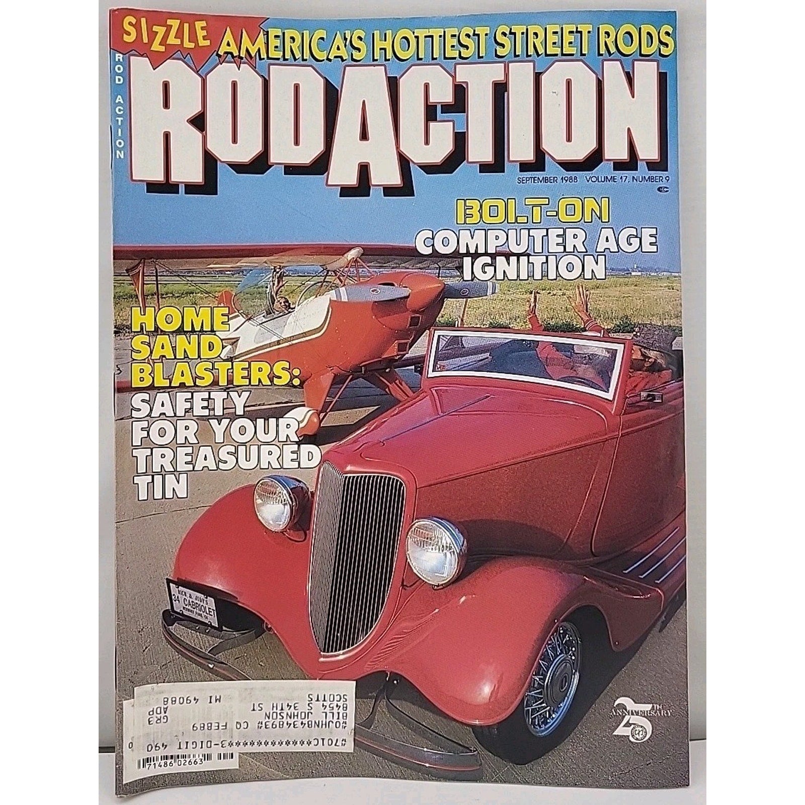 Rod Action Magazine September 1988 Volume 17 Number 9