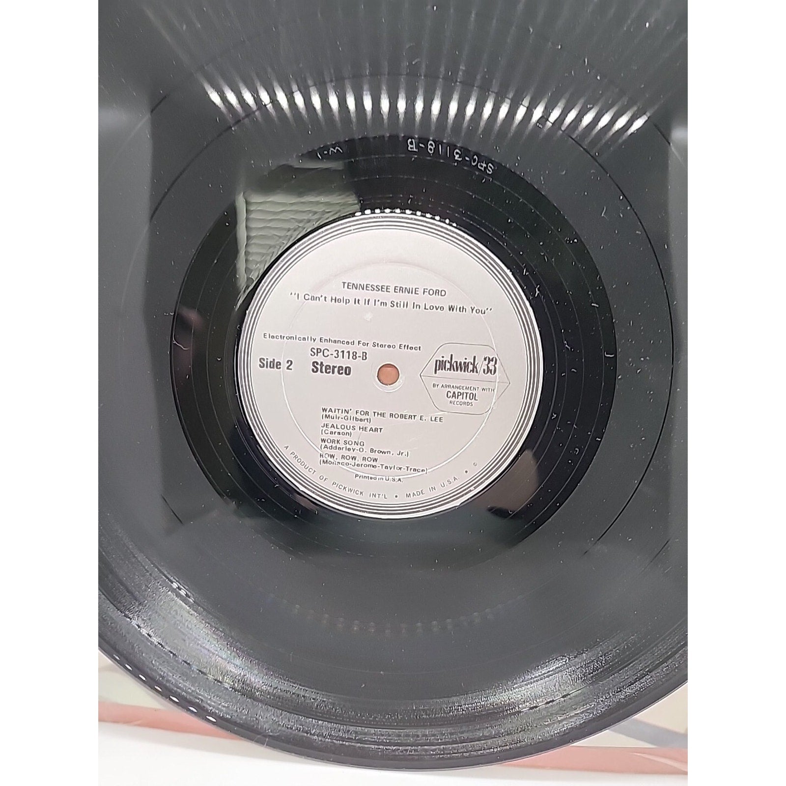 Tennessee Ernie Ford, I Can't Help It If I'm Still In Love With You (Record)
