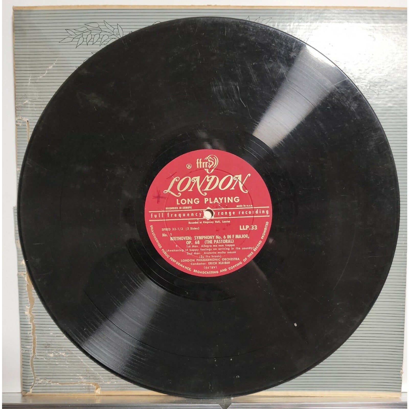 The London Philharmonic Orchestra - Beethoven Symphony No. 6 In F Major (Vinyl)