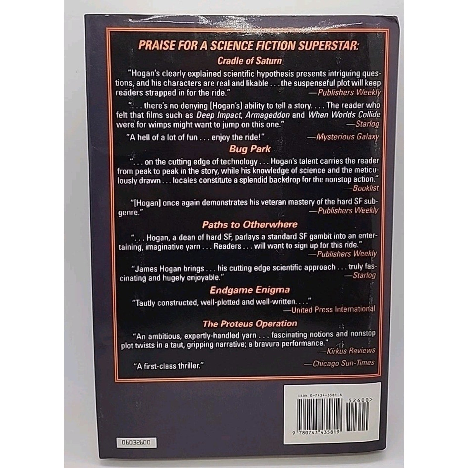 Anguished Dawn by James P. Hogan (2003, Hardcover)