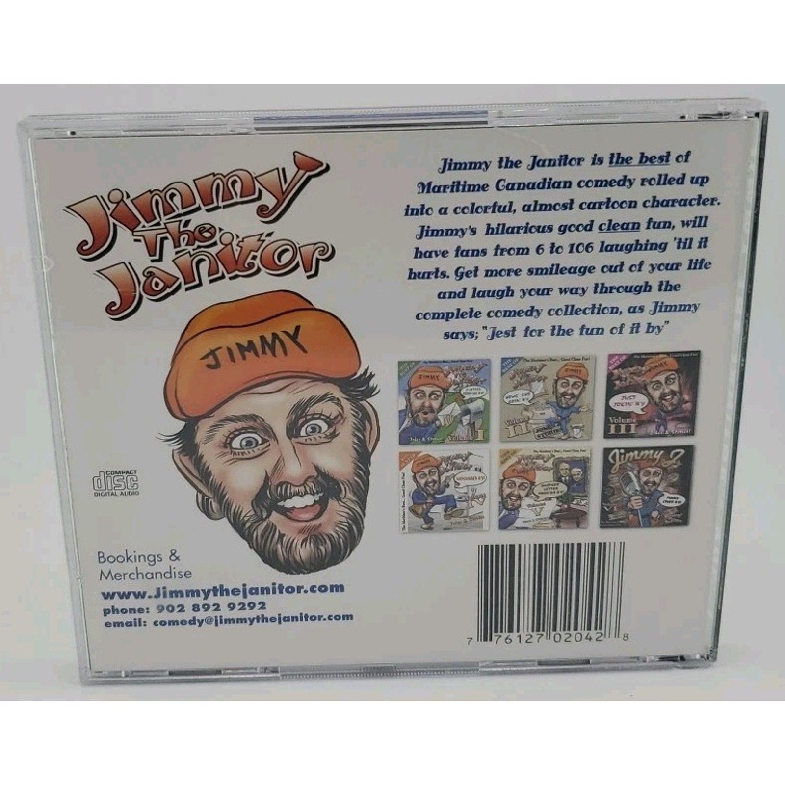 The Best Of Jimmy The Janitor Vol.1: Jokes & Stories (CD) Canadian Comedy