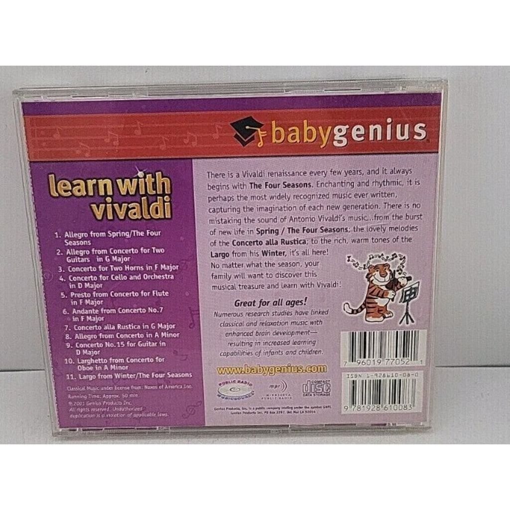 Learn with Vivaldi - Audio CD