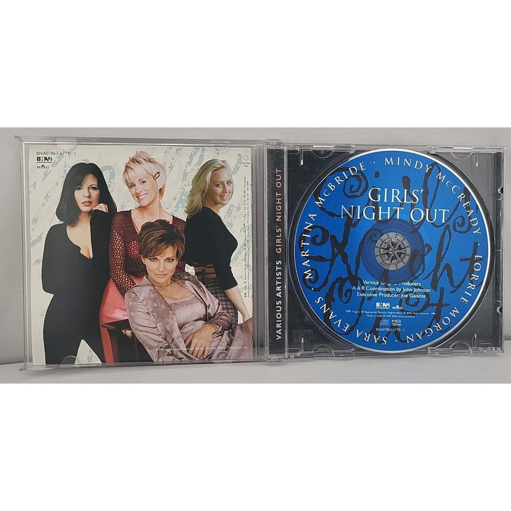 Girls Night Out by Evans, Sara / Mcbride, Martina / Mcready, Mindy (CD, 1999)