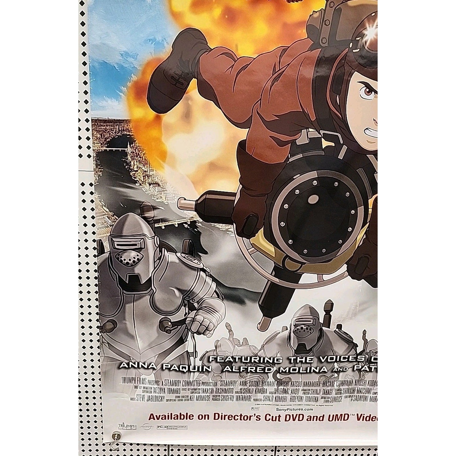 2004 Steamboy Original Single Sided Movie Poster 27x40