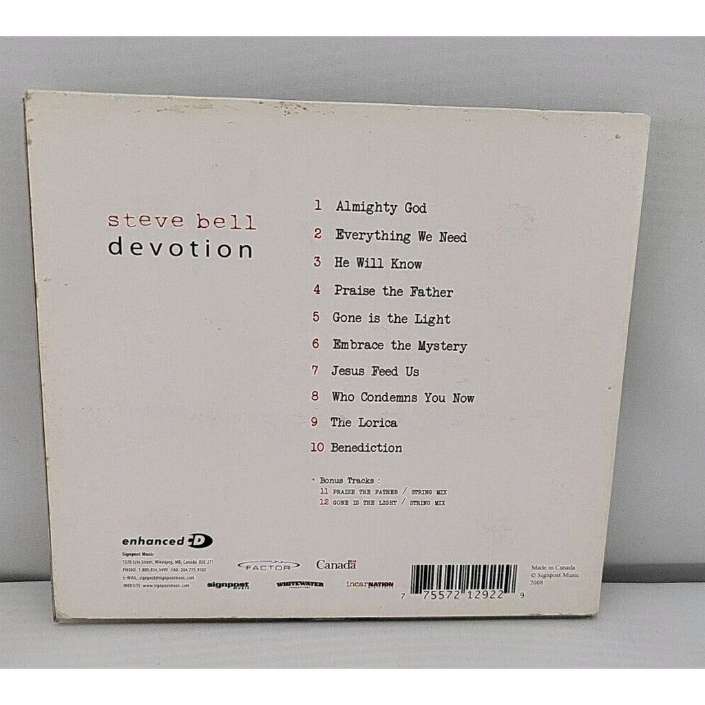 Devotion by Bell, Steve (CD, 2008)