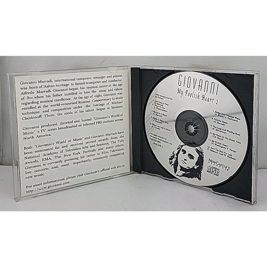 Giovanni My Foolish Heart 2 Music CD Album
