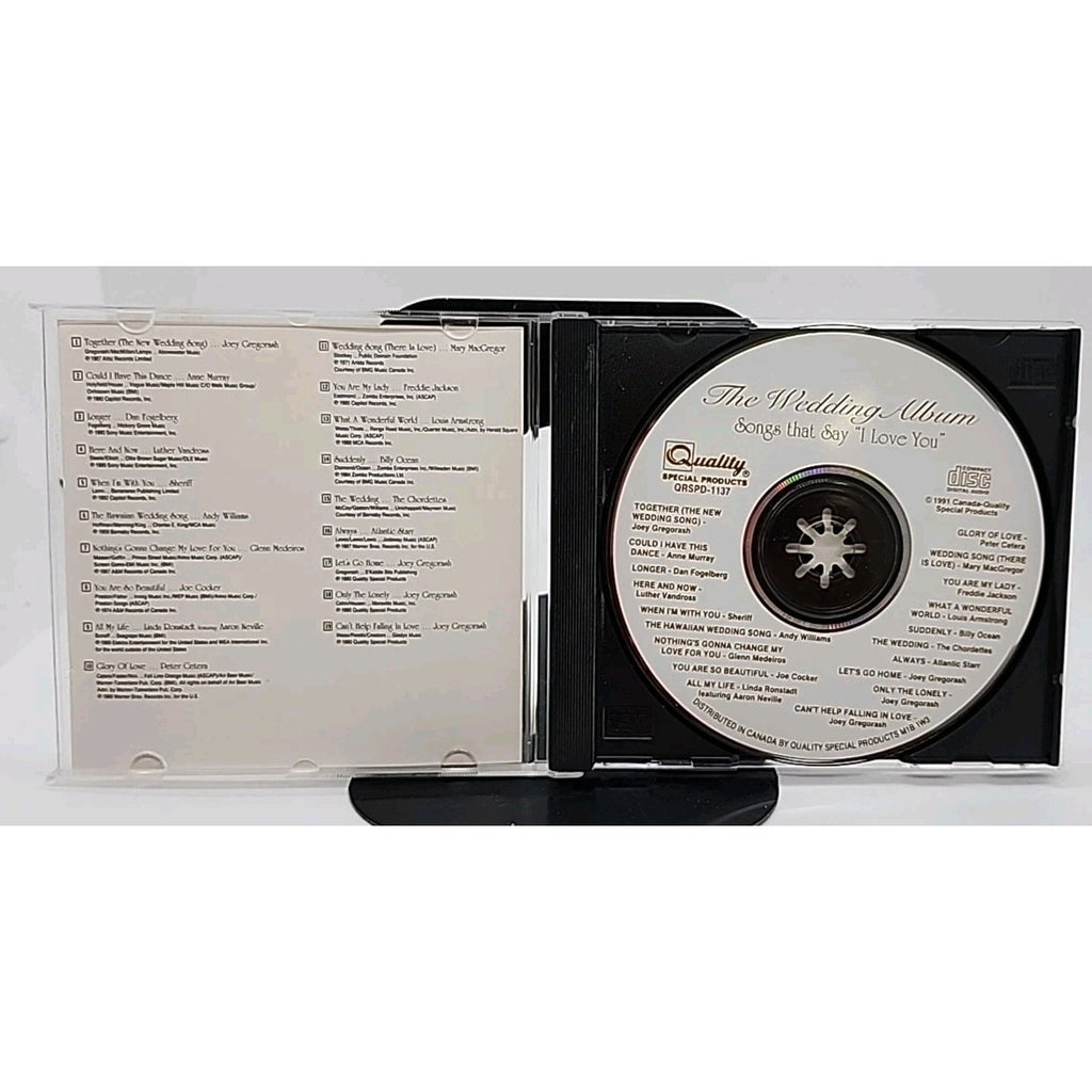 The Wedding Album Songs That Say I Love You Cd