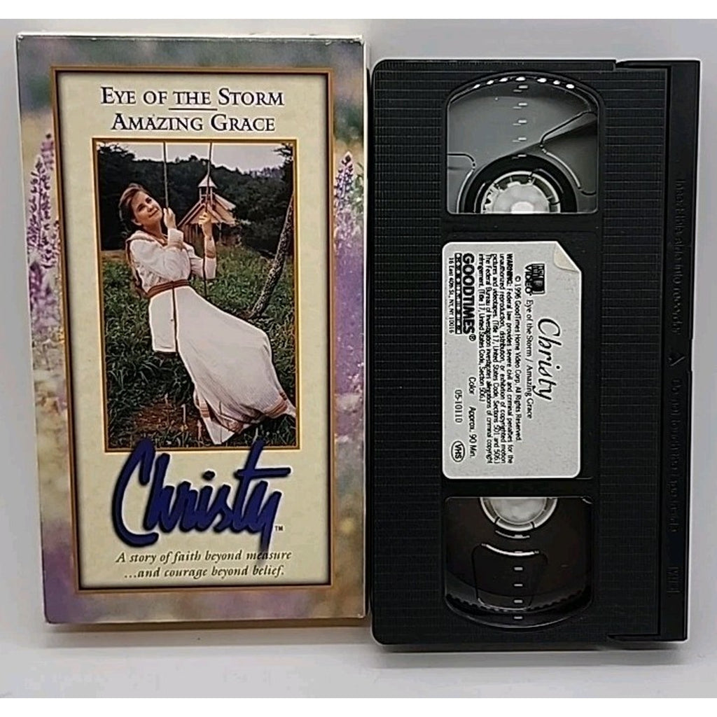 Christy Eye of the Storm & Amazing Grace (VHS)