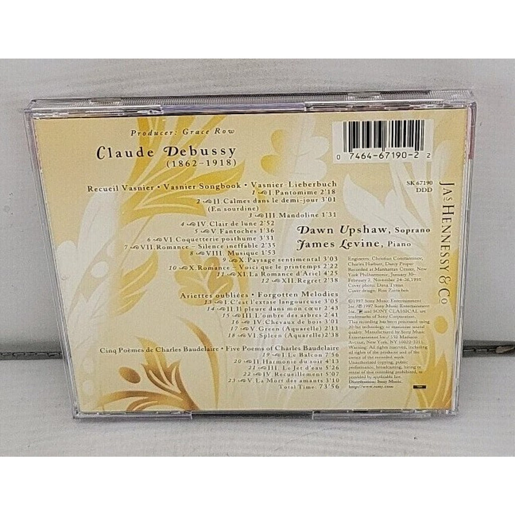 Sings Debussy / Forgotten Songs by Dawn Upshaw (CD, 1997)