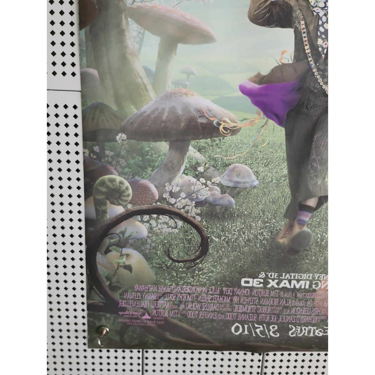 Alice In Wonderland -2010- Original 27x40 Movie Poster- Final Style-Johnny Depp