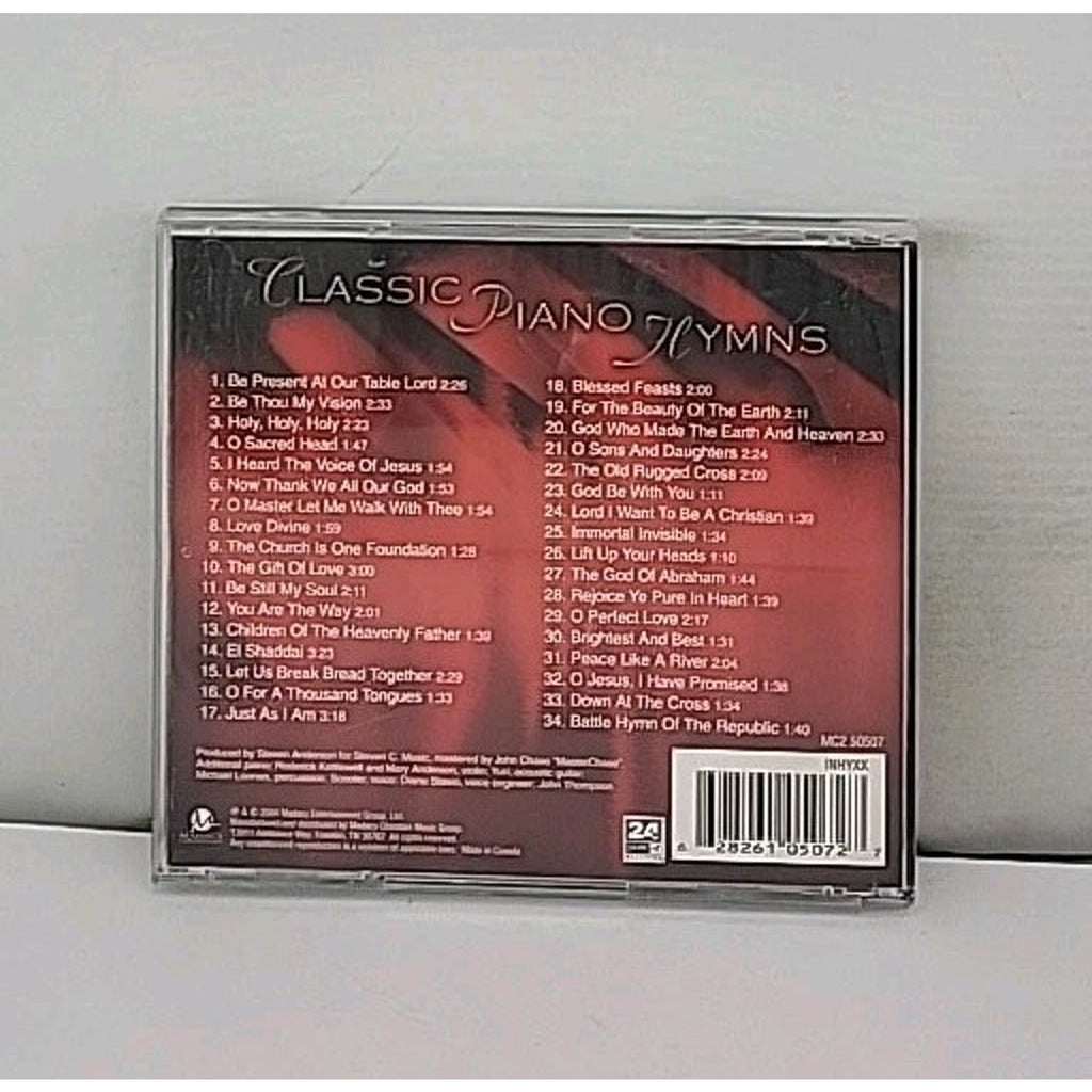 Classic Piano Hymns Volume 1 Music CD