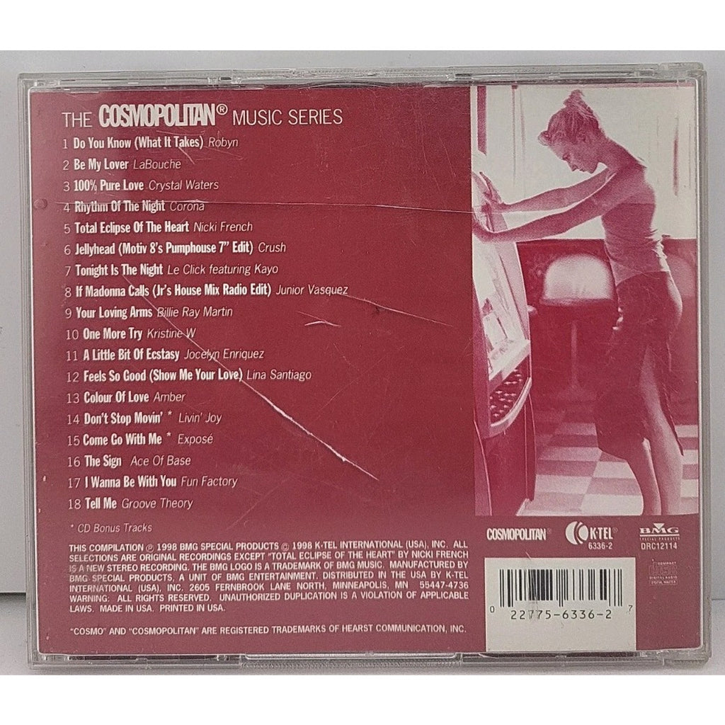 Club Cosmo by Various Artists (CD, Sep-1998, K-Tel Distribution)