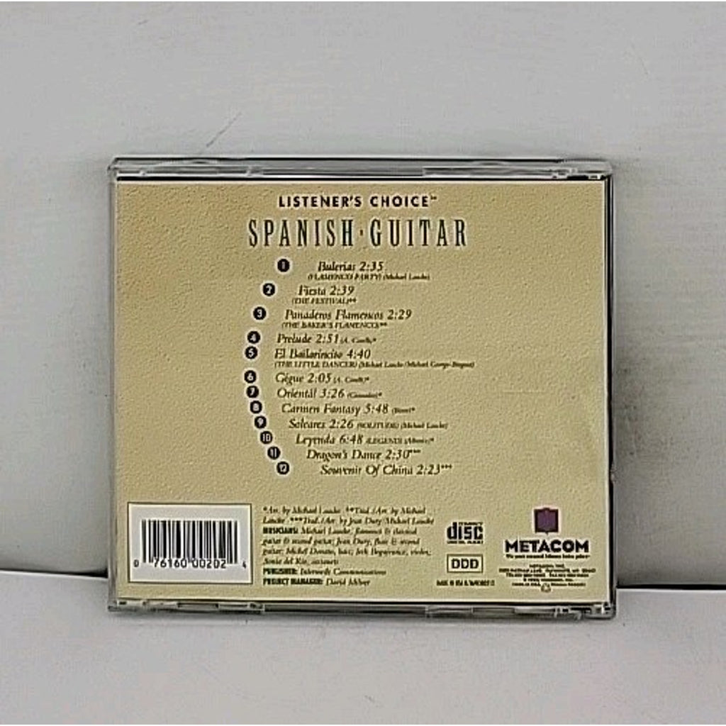 Listener's Choice: Spanish Guitar - CD - Metacom - Guitarra Flamenca