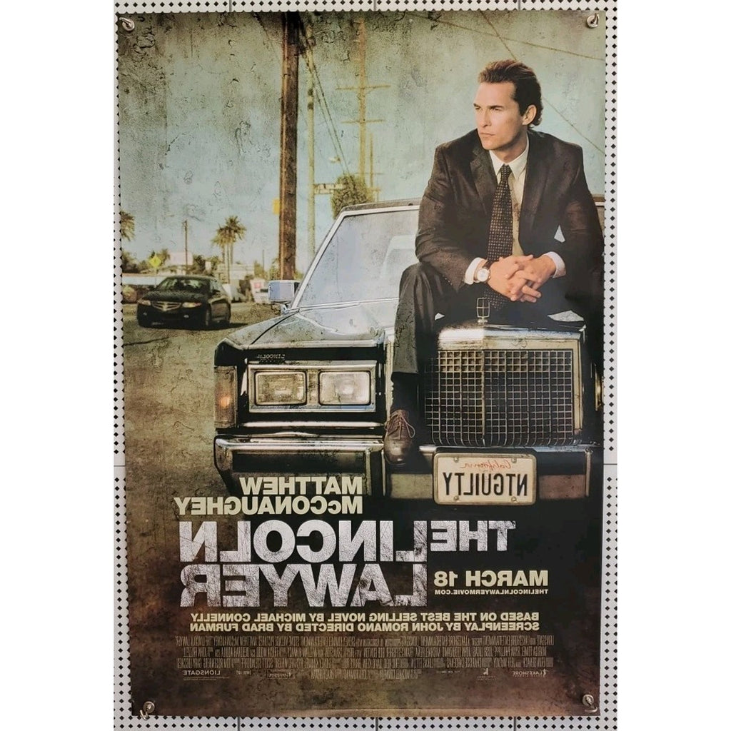 The Lincoln Lawyer Original 27x40 D/S Movie Poster